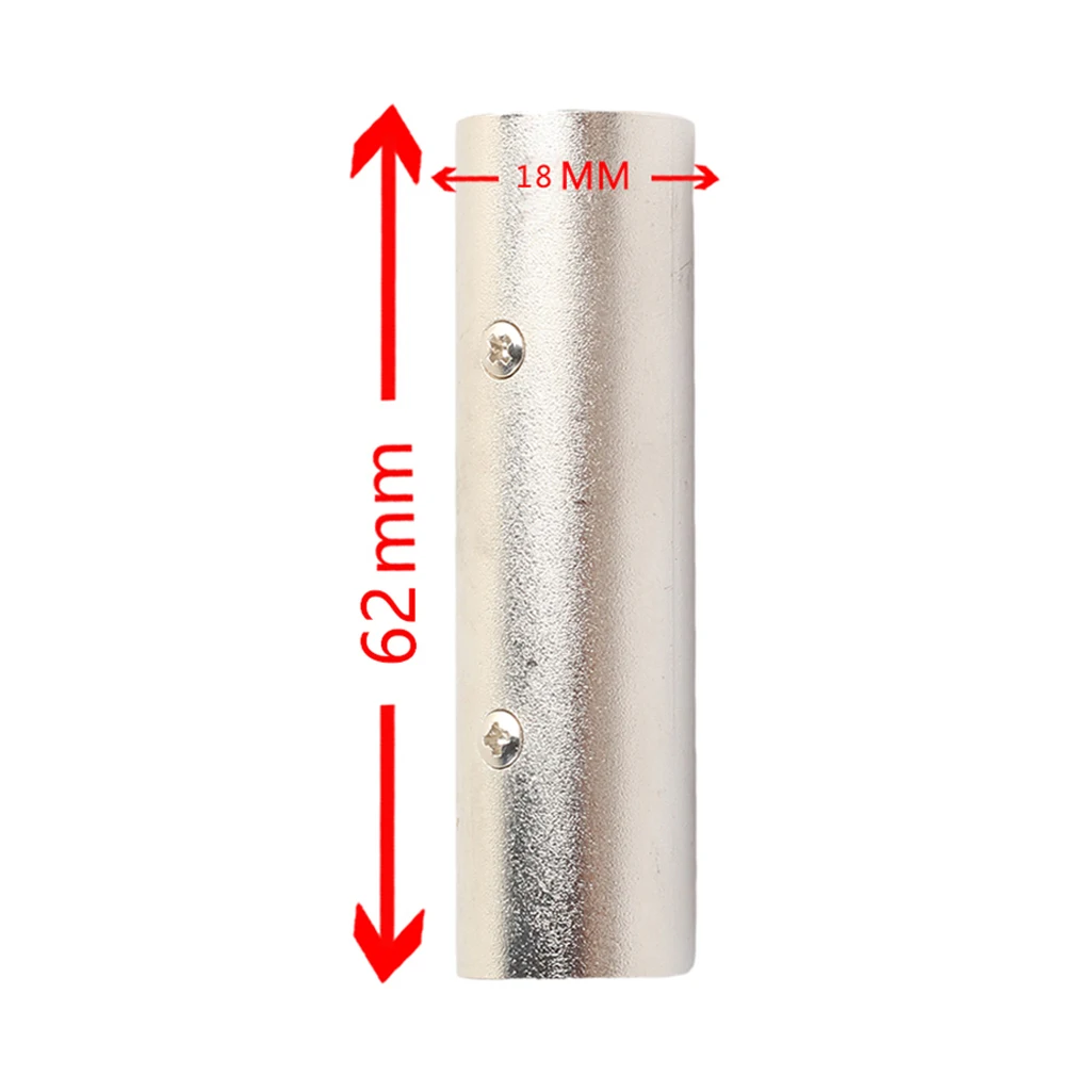 N256R 슈퍼 XLR 남성-남성 어댑터, XLR 3핀 남성-남성 커넥터 커플러, 마이크 라인 어댑터 -2개 팩