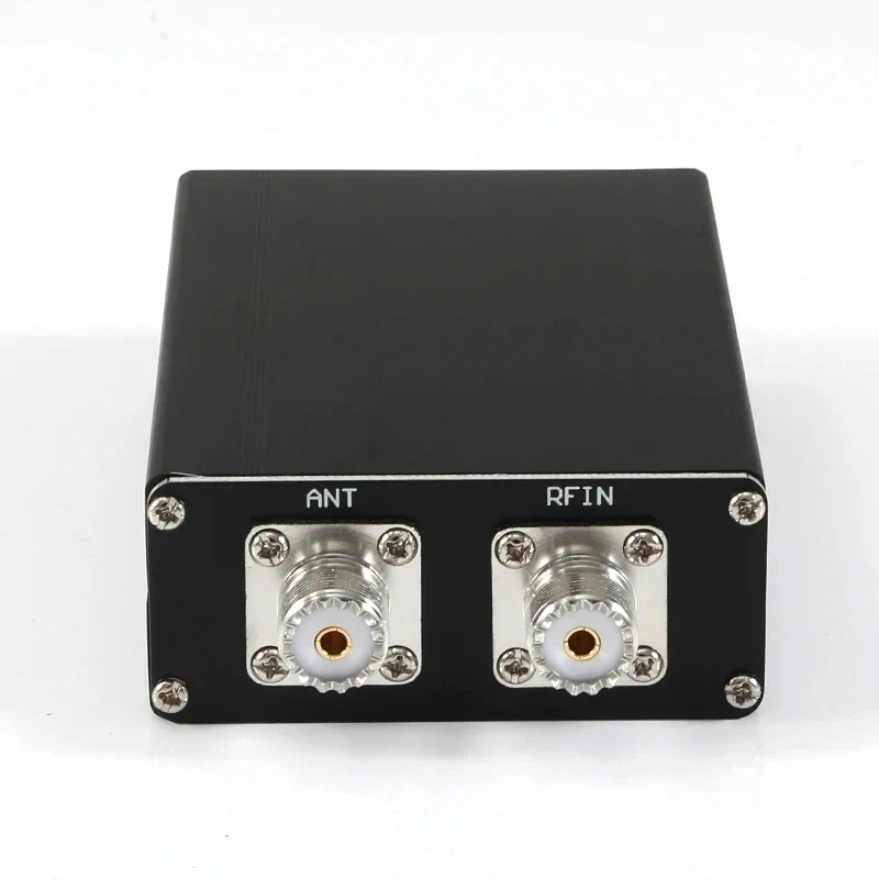 Finished ATU-100 1.8-50MHz ATU-100mini Automatic Antenna Tuner by N7DDC 7x7 + Mini 0.96 OLED + Metal case Battery antenna adapter rf power meter swr power meter