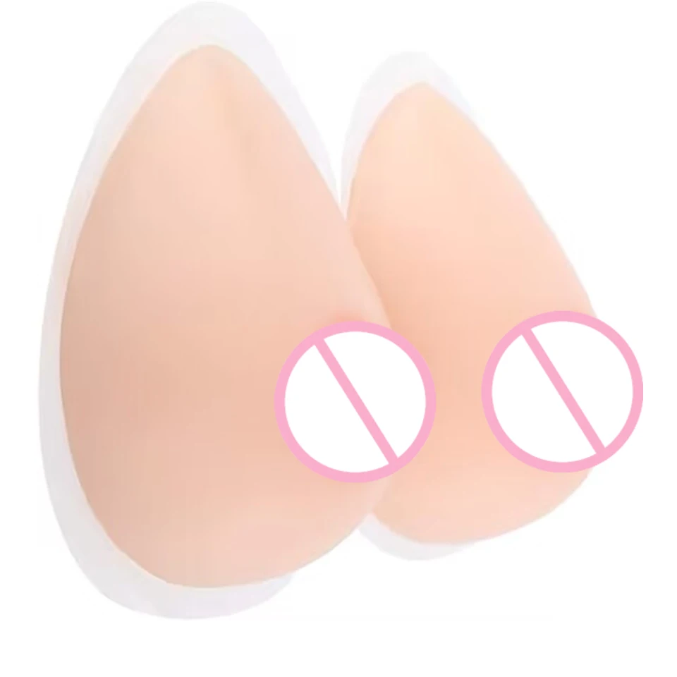 Realistic Self Adhesive Silicone Fake Breasts