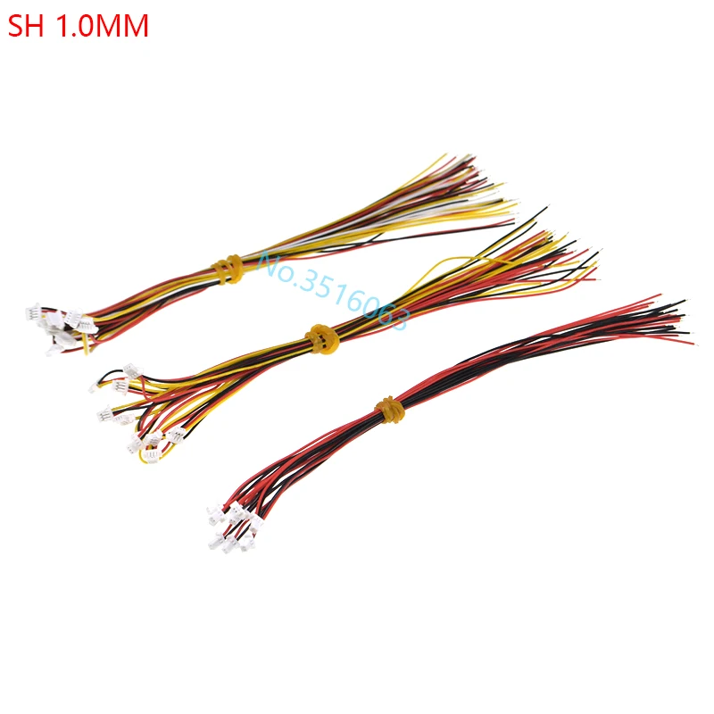 10 pièces 1.0 1.25 1.5 2.0 2.54 Sh/Jst/Zh/Ph/Xh 1.0mm 1.25mm 1.5mm 2.0mm 2.54mm connecteur femelle avec fil 2/3/4/5/6/7/8/P broche – Image 2