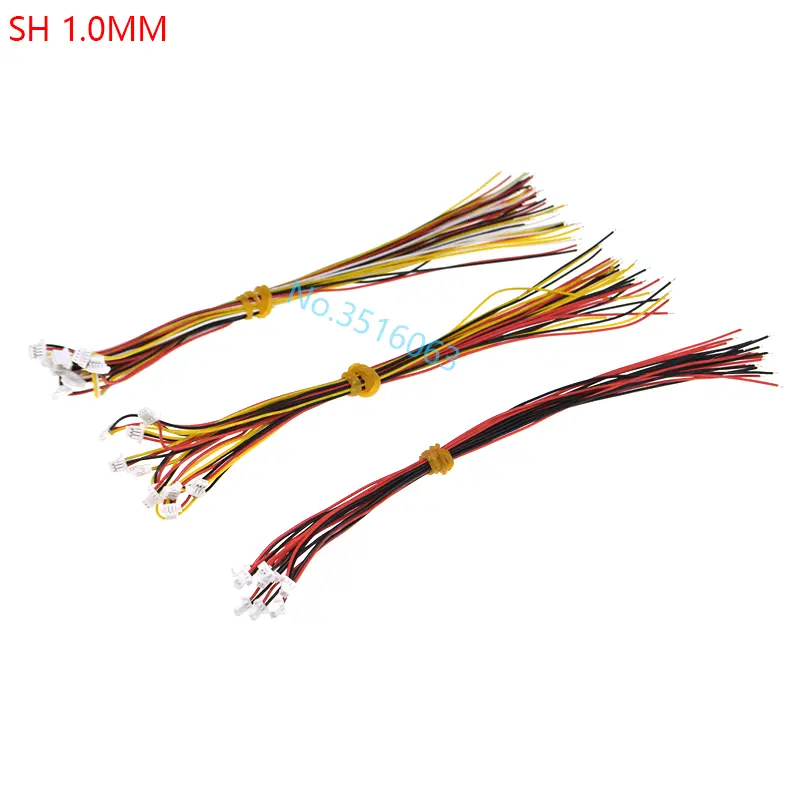 10Pcs 1.0 1.25 1.5 2.0 2.54 Sh/Jst/Zh/Ph/Xh 1.0mm 1.25mm 1.5mm 2.0mm 2.54mm Female Plug Connector With Wire 2/3/4/5/6/7/8/P Pin - Image 2