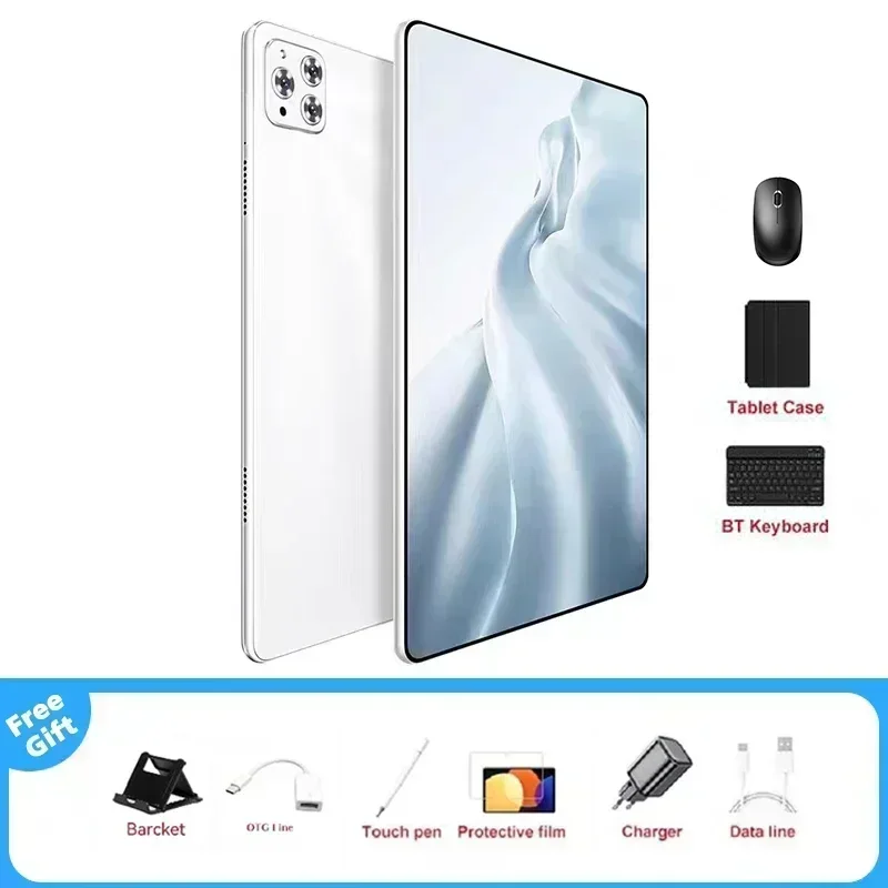 thumbnail image 1 of Tableta Android pad pro 2024 nueva de 12 pulgadas HD con pantalla de 16 GB + 1 TB, tableta global, tarjeta SIM dual 5G o WIFI, tabletas Google Play para computadora portátil, 1 of 5