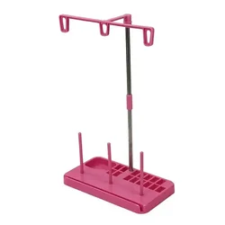 Sewing Thread Organizer and Holder for Home Sewing and Quilting (Pink)