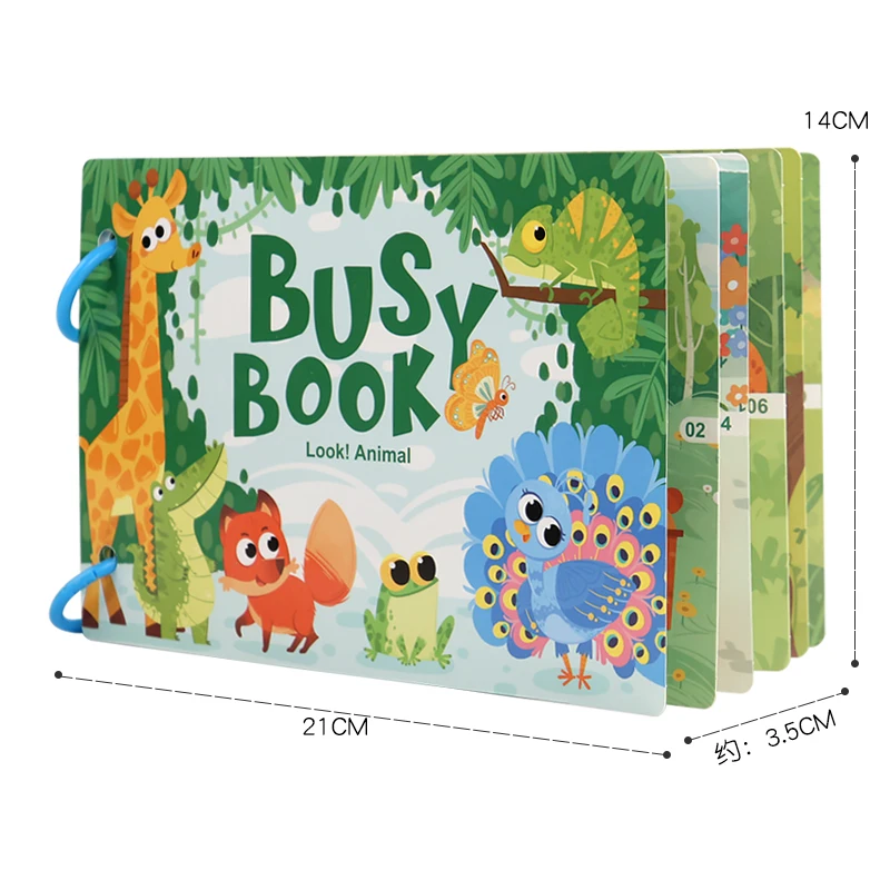 Montessori Baby Busy Book 3