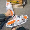 New Fashion Men Slippers Print Men Slides Male Summer Shoes Thick Sole Comfortable Home Outdoor Stylish Massage Shoes Hot Sale 5