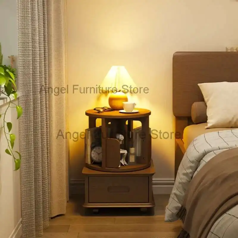 Nordic Children Nightstands Luxury Designer Children Nightstands Storage Side Table Chevet Chambre Bedroom Furniture YN50CN