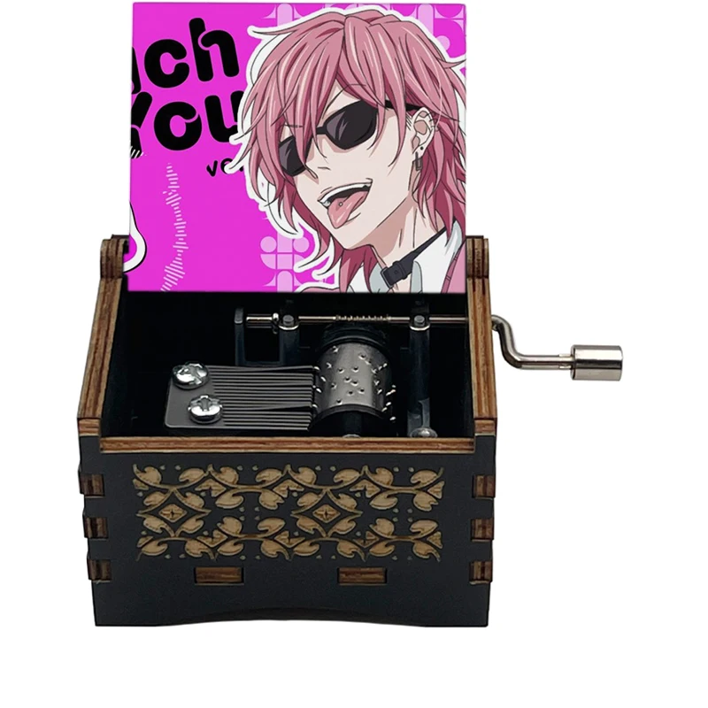 Music Box Touch You Black Music Box Yarichin b Club Anime Ayato Yuri Print Classmates Friends Fans Birthday New Year Gift Home Cute Decor