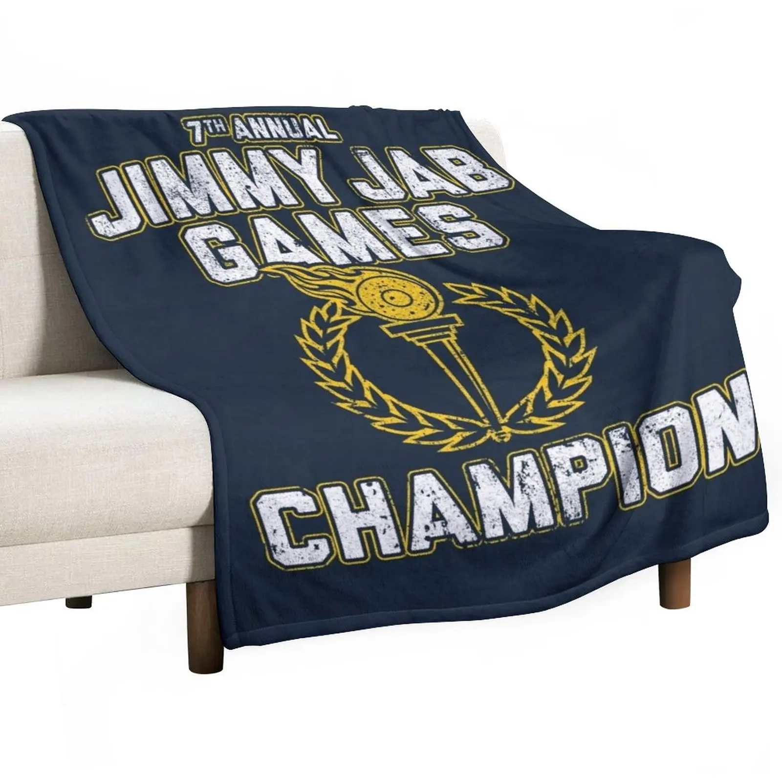 

Jimmy Jab Games Champion Throw Blanket blankets and throws bed plaid