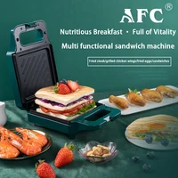 Multi Functional Electric Baking Tray ForBreakfast Student Breakfast Machine TravelKitchen Double-Sided Heating Sandwich Machine 1
