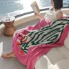 Light Luxury Retro Vase Air Conditioning Blanket Sofa Cover Blanket Deluxe Sense of Four Seasons Blanket Nap Office Blanket 4