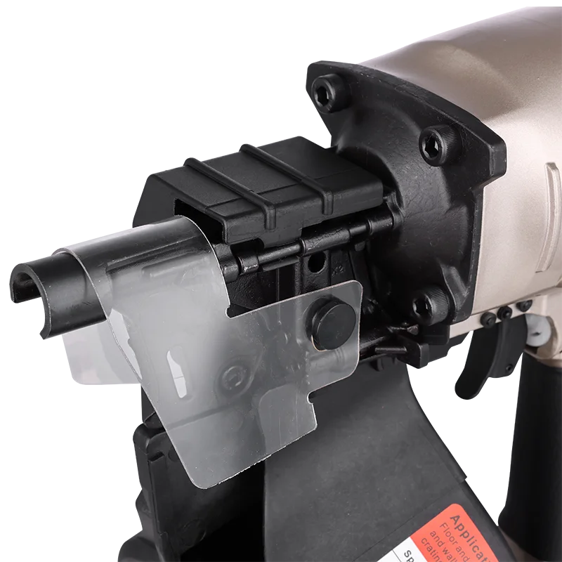 MAX Design CN80 Pallet Making Coil Nailer For Roof Siding Board Wood Work Furniture Sheathing Tool Air Pneumatic Roll Nail Gun 3