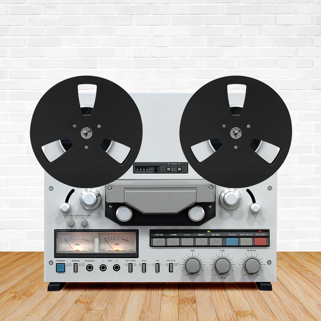 1/4 Empty Take up Reel to Reel Small Hub 5 Inch Empty Tape Reel Aluminum  Alloy 3 Hole Opening Machine Part Recording Takeup Reel Silver 1/4 Empty  Take Up Reel