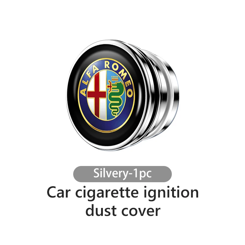 Auto Logo DustProof Car Cigarette Lighter Cover Decoration Cap