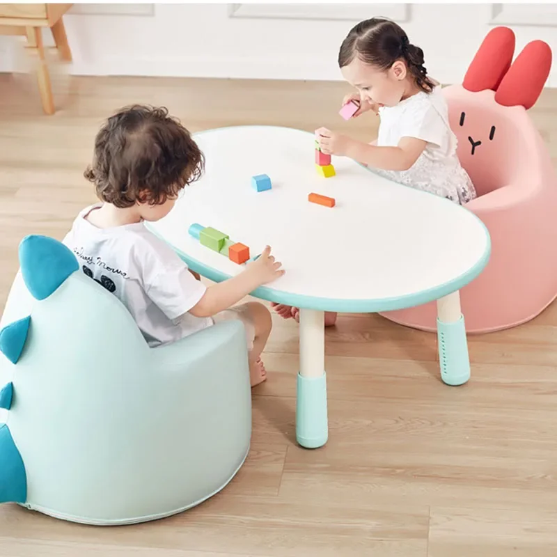 

Nordic Reading Table Girl Creativity Baby Makeup Tables Adjustable Makeup Zestaw Krzesła Stolik Dziewczynka Home Furniture