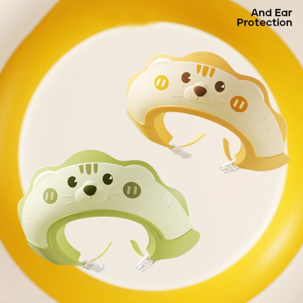 New Shampoo Artifact Baby Shower Cap Ear Protection Hair Shield Hair Wash Hat Kids Protect Bathing Bath Head Cover Kids