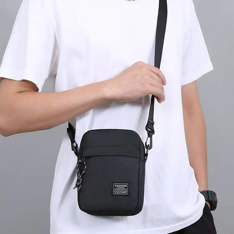 Men' bag, available in single shoulder or cross-body design, suitable for...