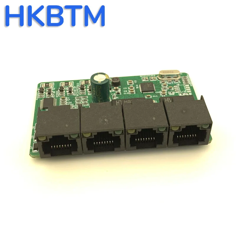 Poe extender HKBTM 4 Port Waterproof for IP Port Transmission for POE Switch NVR IP Camera