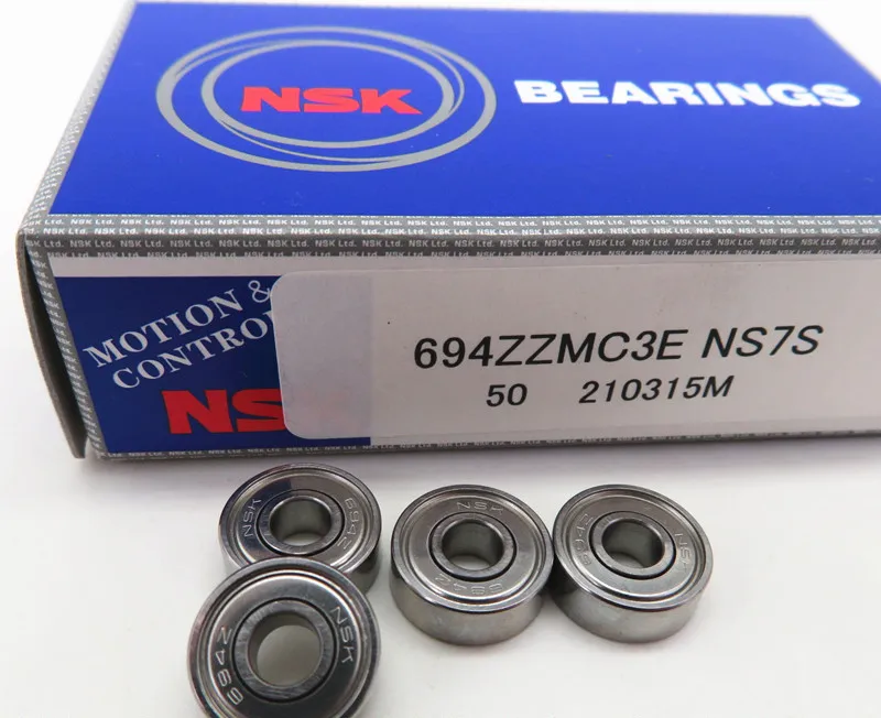 20pcs/100pcs original NSK high speed bearing 694ZZ 4*11*4mm R-1140ZZ precision miniature ball bearings 694 694Z 4x11x4 mm