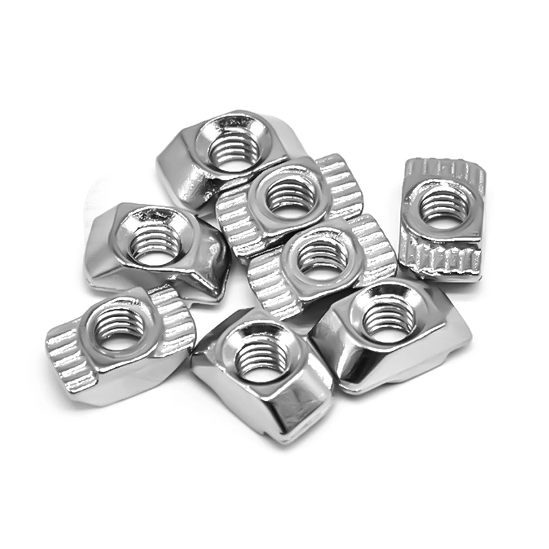 3030 Slot T-nut M3-M6 T Track Nut and Hex Bolt Set Hammer Head T Sliding Nut Screw Kit for Aluminum Profile Connector screw bolt nut set screw washer nut kit