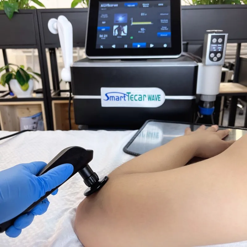 3 In 1 Eswt Smart Tecar Ems Therapy Device Diatermia Fisioterapia A Riscaldamento Profondo Per La Salute Della Bellezza