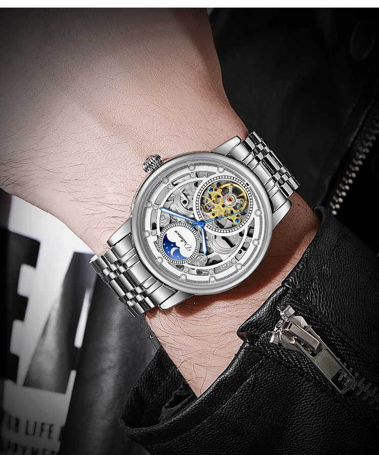 Vīriešu es ūdensizturīgs automātiskais mehāniskais plaukstas vīriešu tops luksusa Tourbillon sporta pulkstenis vīriešu s_voghion.com