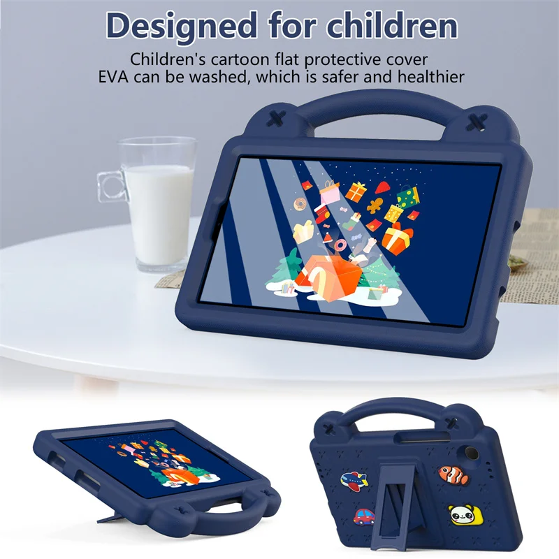 Eva Shockproof Tablet Cover For Kids Shockproof Case para Samsung Galaxy Tab a9 Plus Alça de Ombro 11 Pol 87 Pol 2023 - Imagem 4