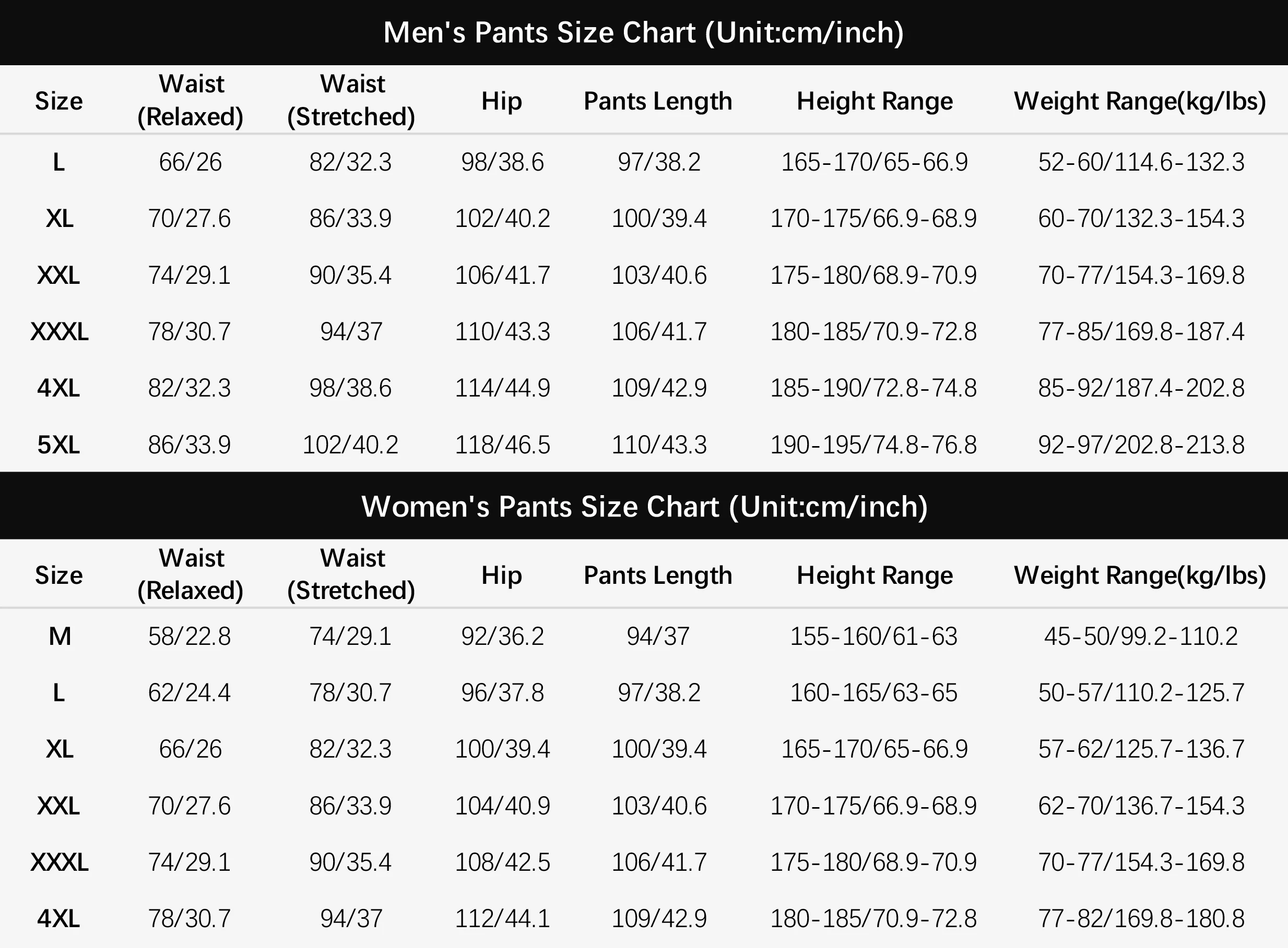 Description Picture 2 of itemLNGXO Winter Fleece Pants Men Women Outdoor Waterproof Windproof Warm Pants Hiking Climbing Skiing Mountain Trousers Elasticity