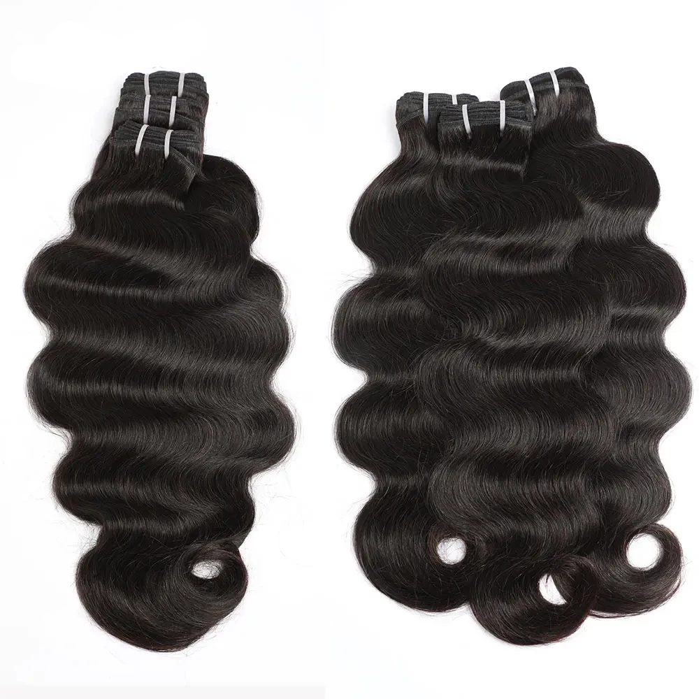 15A Body Wave Bundles Brazilian Virgin Human Hair Full Thick Ends 1/3/4 Pcs Natural Weave Hair Extensions Raw Unprocessed
