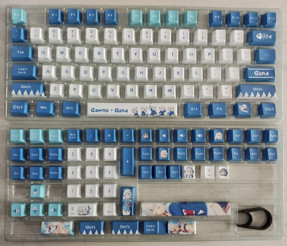 正規品 GMK a Gawr Gura Set + Novelties Set 正規品 GMK a Gawr Gura Set + Novelties Set - メルカリ