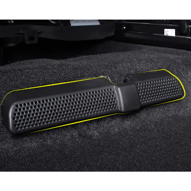 Для Volkswagen Tiguan L/ Tanyue/ Tuyue напольная крышка вентиляции под сиденьем автомобильный Стайлинг ABS автомобильные аксессуары для интерьера Для Volkswagen Tiguan L/ Tanyue/ Tuyue напольная крышка вентиляции под сиденьем автомобильный Стайлинг ABS автомобильные аксессуары для интерьера