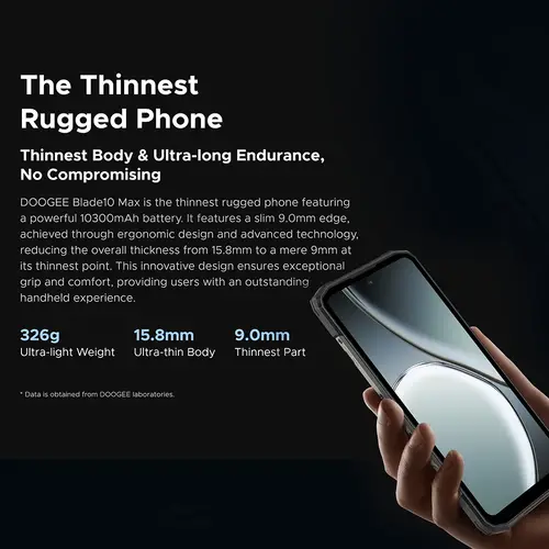 DOOGEE Blade 10 Max Smartphon 4G 6.56" 90Hz Display Unisoc T606 Octa Core Mobile Phone 20GB(8+12)+256GB 50MP 10300mAh Android 14 - Image 4