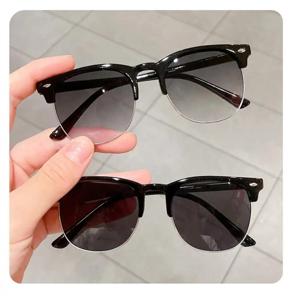 Children' Sunglasses Boys Girls Fashion Trendy Baby Sun Glasses UV Resistant Korean Version Round Frame Eyewear Outdoor_voghion.com