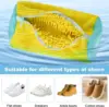 Washing Shoes Bag Padded Net Laundry Shoes Protector Fluffy fibers Polyester Sneaker Washing Friendly Laundry Bag Drying Bags 6