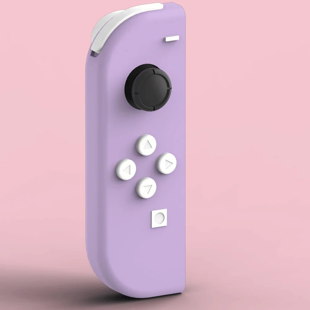 Kit de reemplazo personalizado de botones de carcasa púrpura púrpura para  Nintendo Switch Joy con