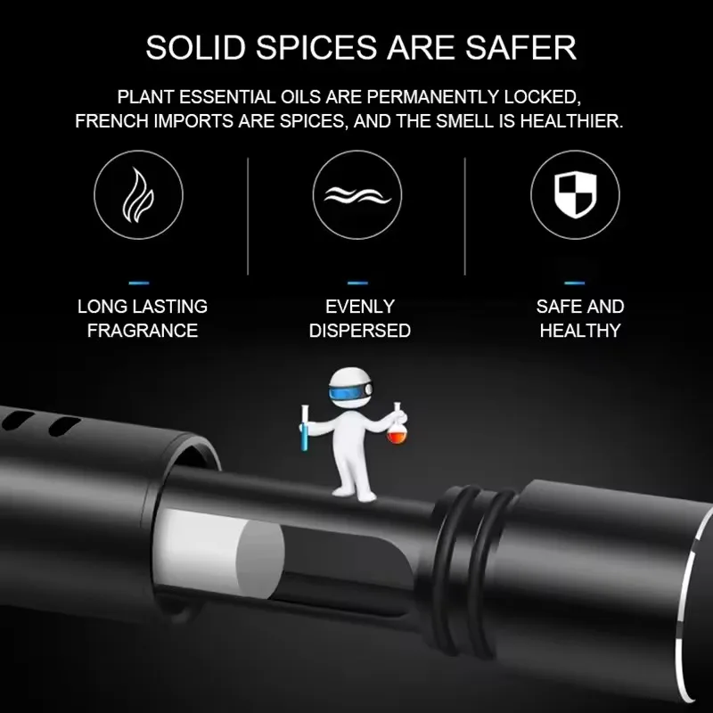 Deodorante per auto Odore Nell'auto Styling Air Vent Profumo Parfum Aroma per accessori interni auto Deodorante per ambienti personalizzato - Image 3