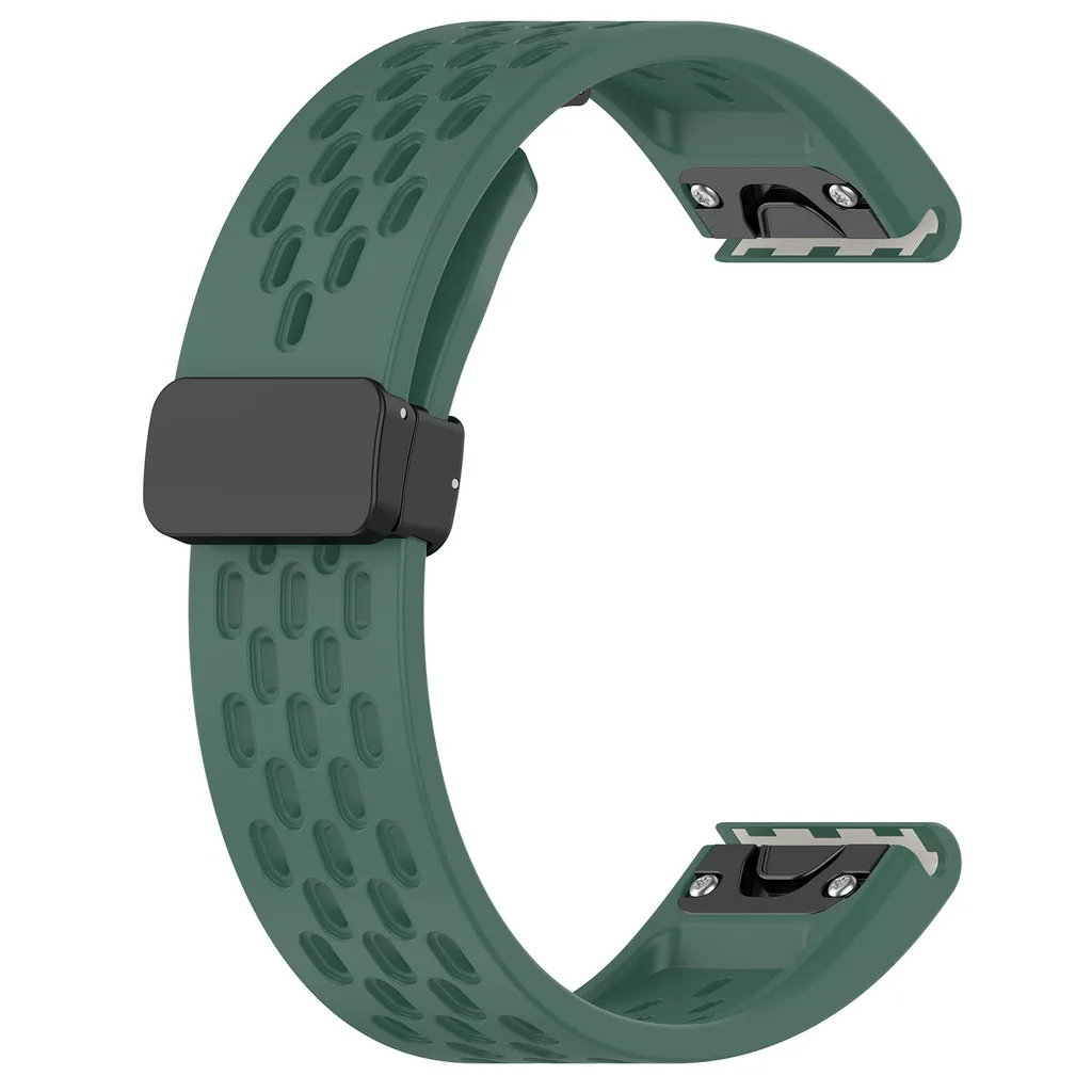 Sports Magnetic Silicone Quick Strap - 22mm & 26mm
