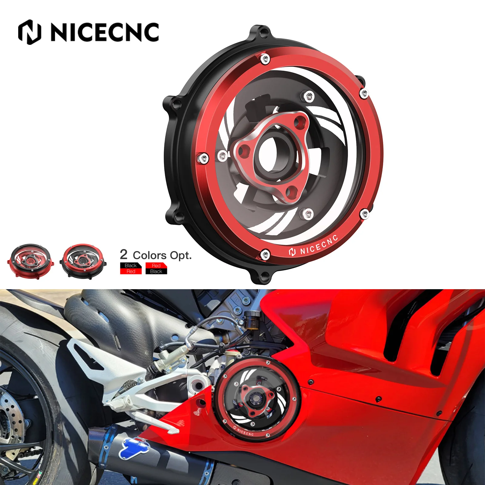 

Крышка сцепления мотоцикла для Ducati Panigale 955 959 1199 1199R 1199S 1299 1299S, защитный фиксатор пружины двигателя для гонок