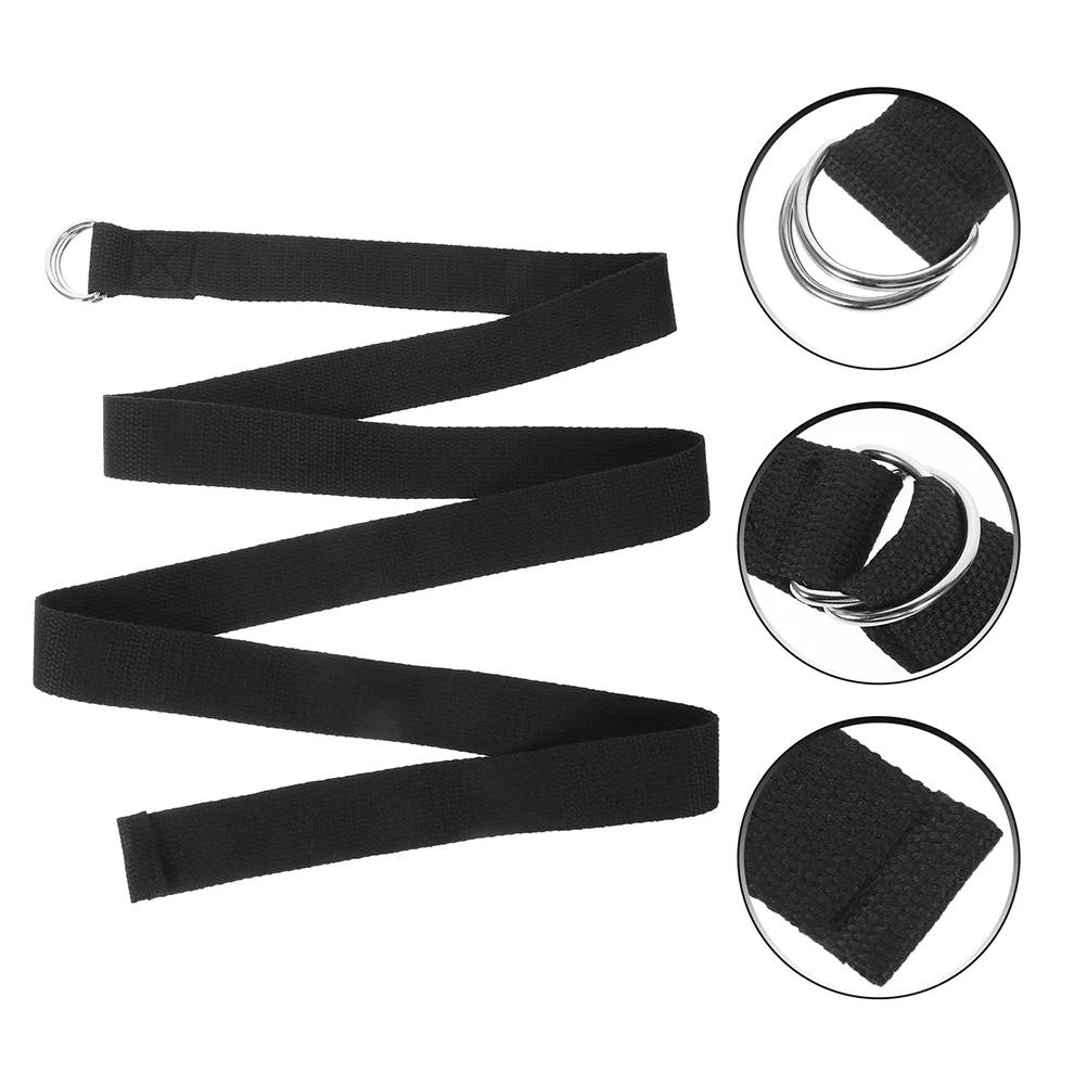 

2 Pcs Yoga Strap Inelastic Belt Sports Compact Non Reusable Yoga Strap Daily Use Gym Supplies