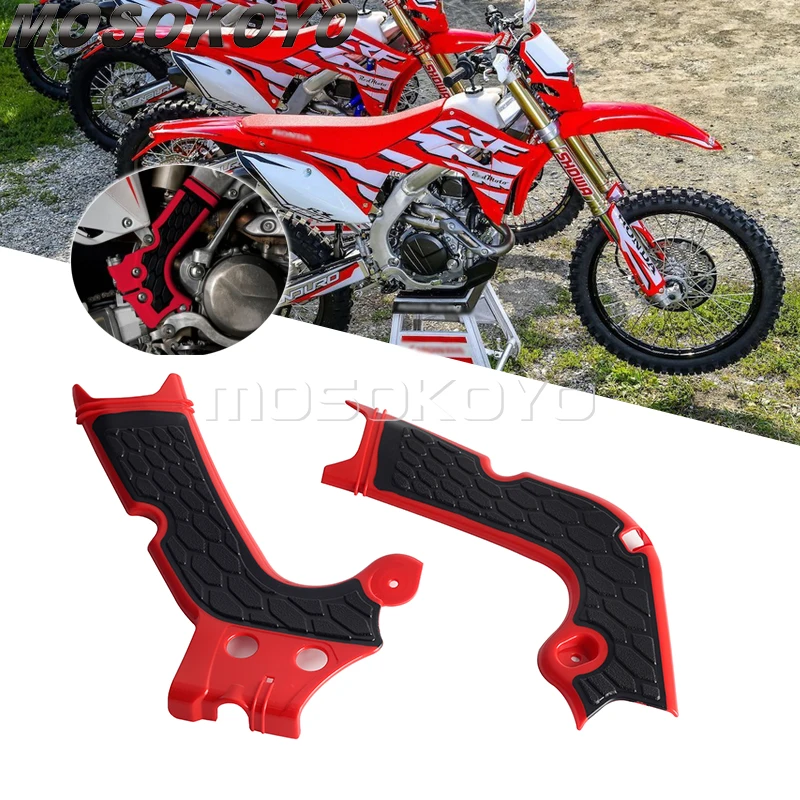 

Motorcycle Frame Guard Dirt Bikes Motocross Protection Guard Cover For Honda CRF 250R 250RX 300RX 450R 450RX 250 300 450 R RX