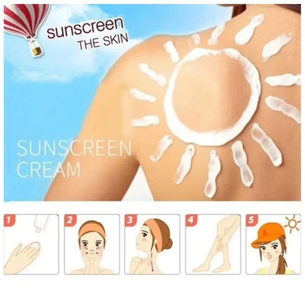 Фото Солнцезащитный крем SPF60 +/SPF90 + с высоким увеличением, омолаживающий, освежающий, увлажняющий, изолирующий, УФ-защитный крем для лица и тела №3
