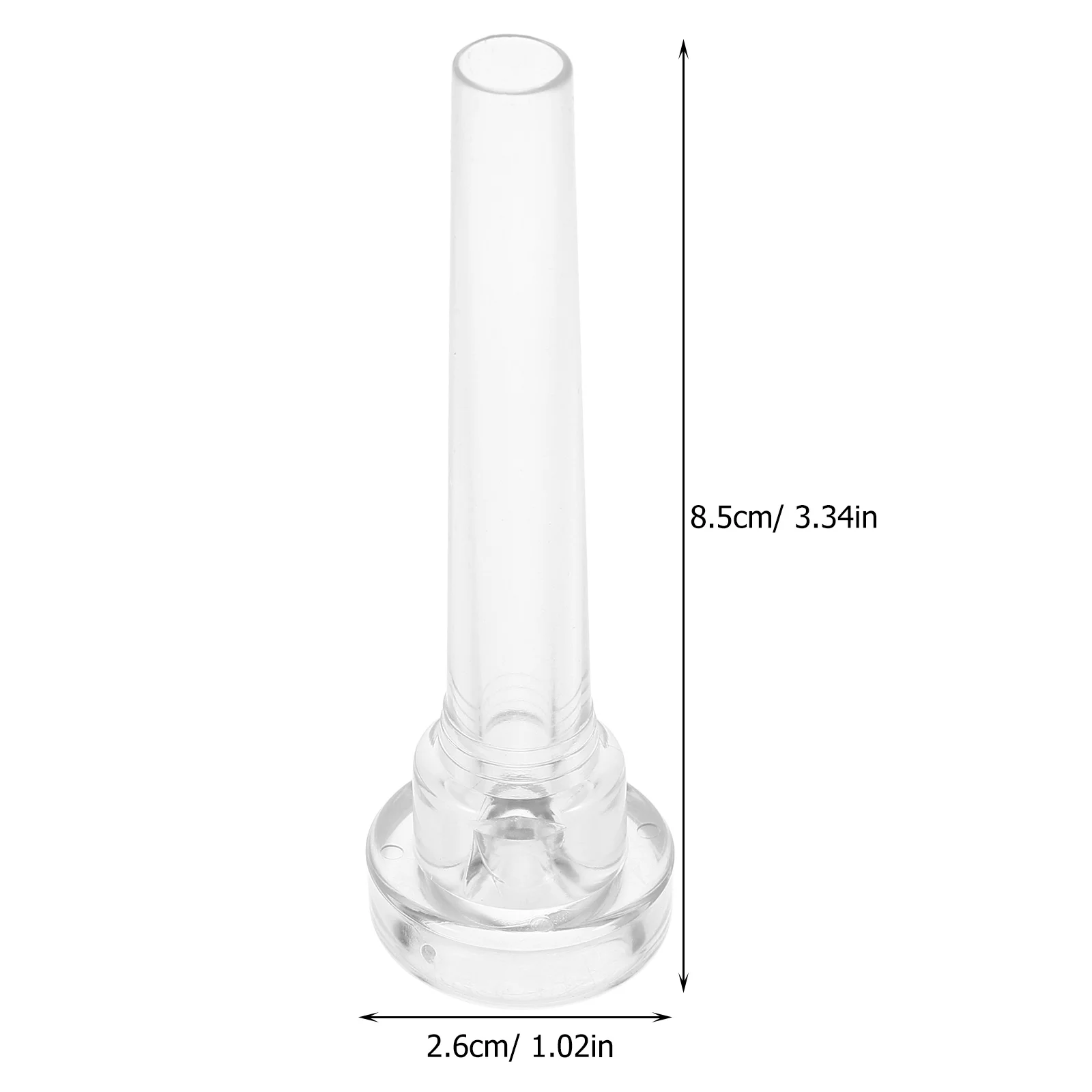 Trumpet Mouthpiece Instrument Accessories Trombone Cleaning Kit Music Replacement for Shape Horns Plastic