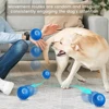 Interactive Dog Toy Dog Ball, Durable Activity Rolling Ball Wicked Ball, Automatic Moving Bounce Spinning Ball for Puppies, Smal 2