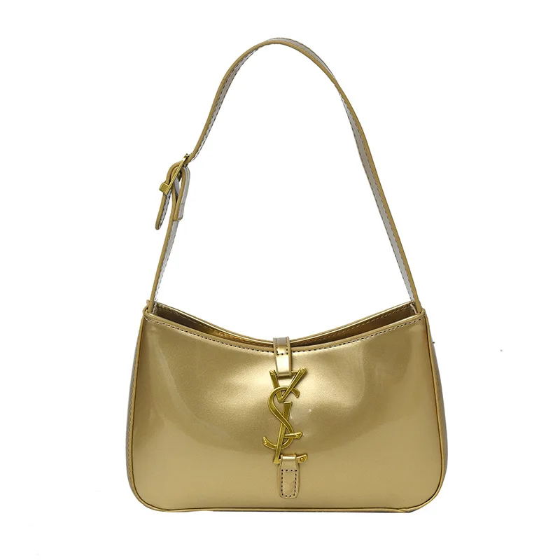 حقيبة كتف نسائية فاخرة بتصميم Y2K لعام 2025، تتميز...