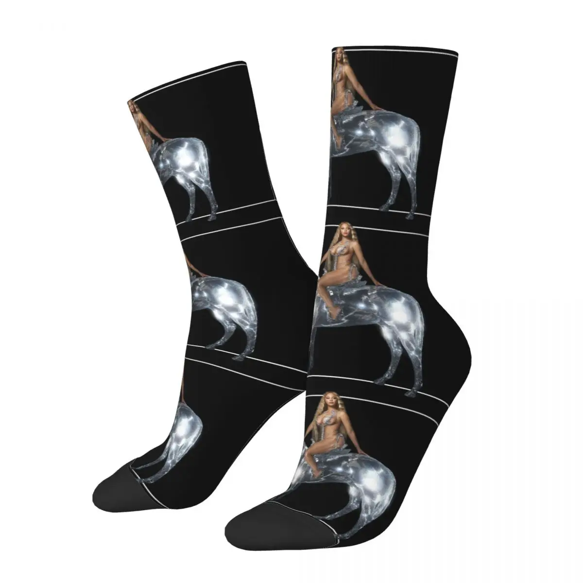 Beyonce Renaissance World Tour cosy Unisex Socks Hiking Happy Socks Street Style Crazy Sock