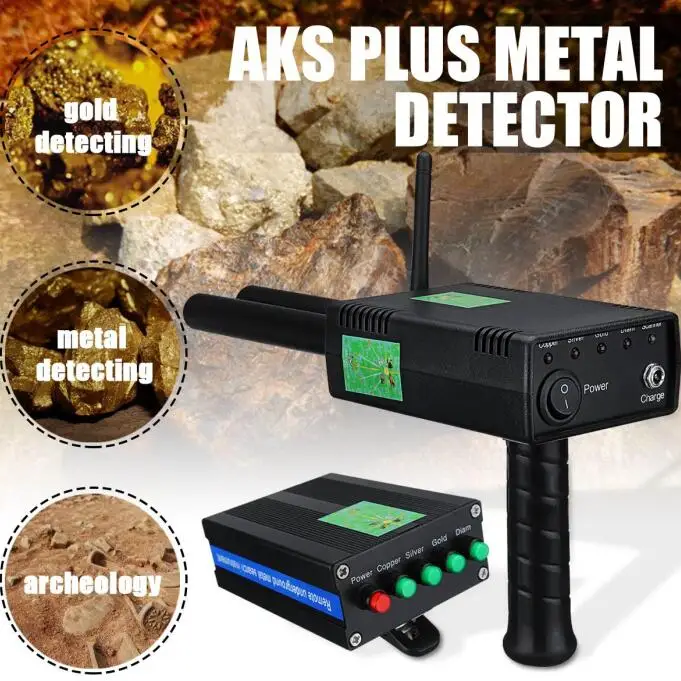 

2023 New AKS 3D Metal Detector Upgrade AKS PLUS FINDER Metal Detector Depth of Depth 20 Meters