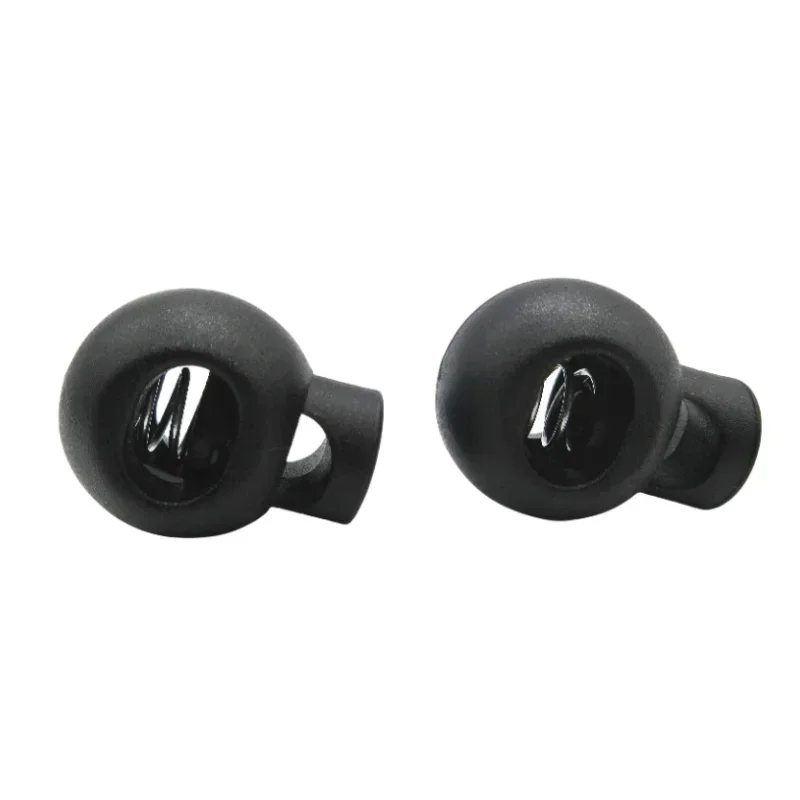 Shock Cord Rope Stopper Lock End Toggle Buckle and Metal Spring 12pcs