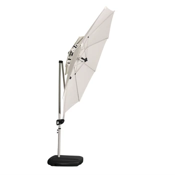 3M Cantilever Patio Beach Umbrella with Base 1