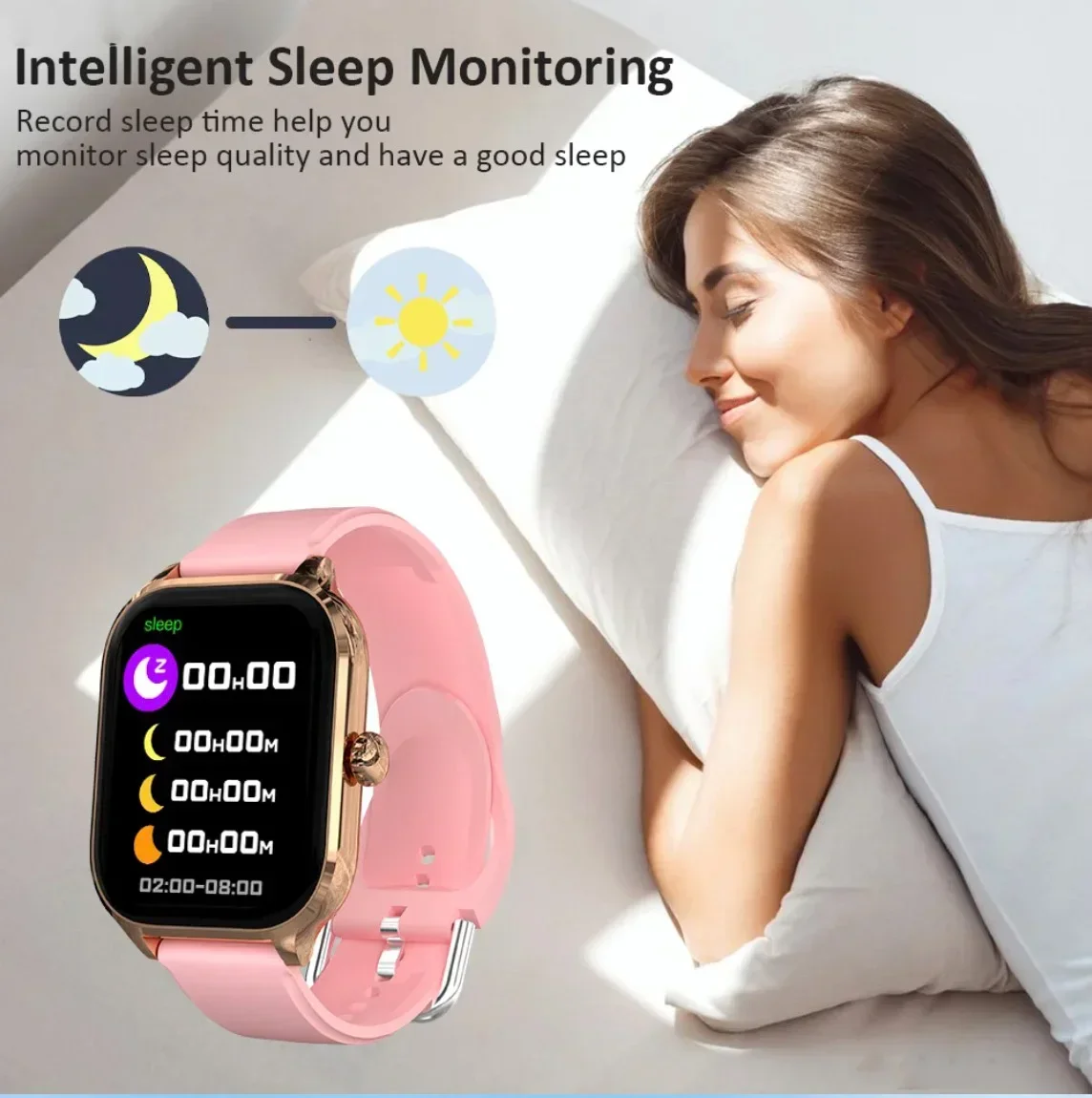 VIVO H9 Pro Sports Smart Watch Fitness Clock Health Monitor Waterproof Smartwatch Wireless Call Watches for Men Women IOS 3