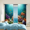 2pc, Drapes Pearl Shell Coral Protecting Privacy Birthday Party for Multipurpose Various Event Decoration 1