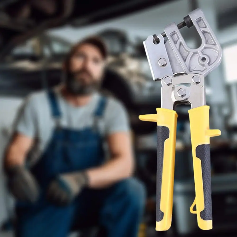 

9,84 дюймовые одиночные плоскогубцы для металлических работников, плоскогубцы для потолка, заклепочные щипцы для потолка, штамповочные плоскогубцы, ручные инструменты S8Z2